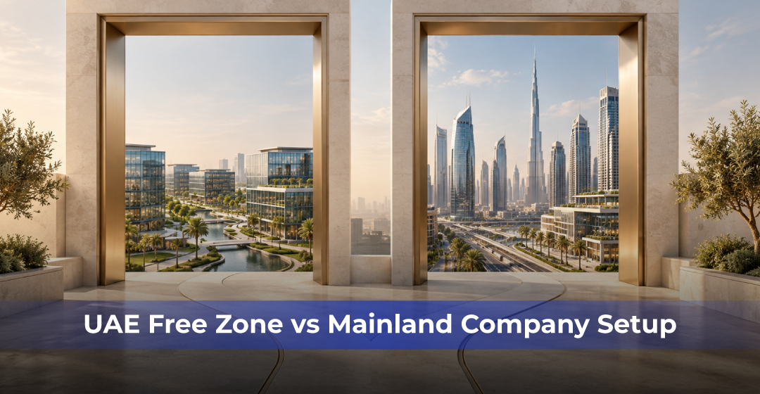 UAE Free Zone vs Mainland Company Setup
