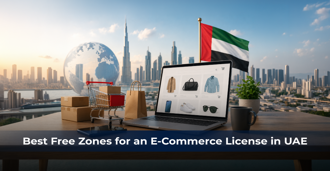 Best Free Zones in 2026 for E-Commerce License in UAE